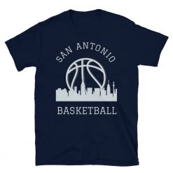Fan Gear Nation San Antonio Spurs Basketball Short Sleeve Tee Shirt Unisex Cotton