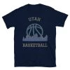 Fan Gear Nation Utah Jazz Basketball Short Sleeve Tee Shirt Unisex Cotton