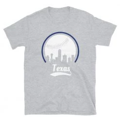 Fan Gear Nation Unisex Texas Rangers Baseball Tee Shirt