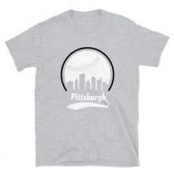 Fan Gear Nation Unisex Pittsburgh Pirates Baseball Tee Shirt