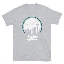 Fan Gear Nation Unisex Seattle Mariners Baseball Tee Shirt