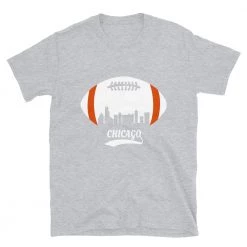 Fan Gear Nation Unisex Chicago Bears Football Short Sleeve Tee Shirt