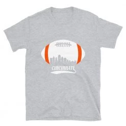 Fan Gear Nation Unisex Cincinnati Bengals Football Short Sleeve Tee Shirt