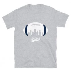 Fan Gear Nation Unisex Dallas Cowboys Football Short Sleeve Tee Shirt