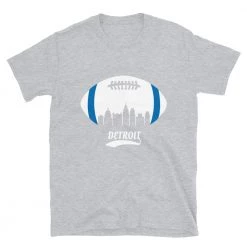 Fan Gear Nation Unisex Detroit Lions Football Short Sleeve Tee Shirt