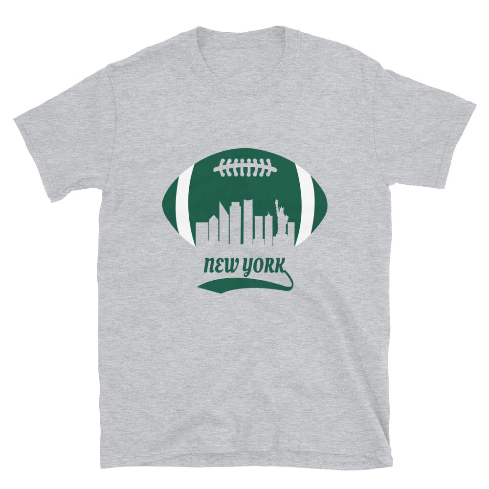 Fan Gear Nation Unisex New York Jets Football Short Sleeve Tee Shirt 6 Fan Gear Nation Unisex New York Jets Football Short Sleeve Tee Shirt