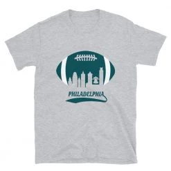 Fan Gear Nation Unisex Philadelphia Eagles Football Short Sleeve Tee Shirt