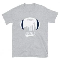 Fan Gear Nation Unisex Seattle Seahawks Football Short Sleeve Tee Shirt