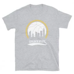 Fan Gear Nation Unisex Golden State Warriors Basketball Short Sleeve Tee Shirt