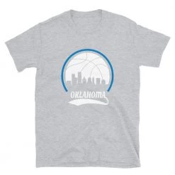 Fan Gear Nation Unisex Oklahoma City Thunder Basketball Short Sleeve Tee Shirt