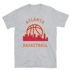 Fan Gear Nation Atlanta Hawks Basketball Short Sleeve Tee Shirt Unisex Cotton