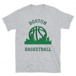Fan Gear Nation Boston Celtics Basketball Short Sleeve Tee Shirt Unisex Cotton