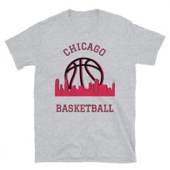 Fan Gear Nation Chicago Bulls Basketball Short Sleeve Tee Shirt Unisex Cotton