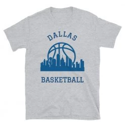 Fan Gear Nation Dallas Mavericks Basketball Short Sleeve Tee Shirt Unisex Cotton
