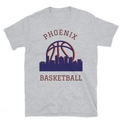 Fan Gear Nation Phoenix Suns Basketball Short Sleeve Tee Shirt Unisex Cotton