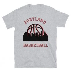 Fan Gear Nation Portland Trailblazers Basketball Short Sleeve Tee Shirt Unisex Cotton