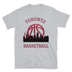 Fan Gear Nation Toronto Raptors Basketball Short Sleeve Tee Shirt Unisex Cotton