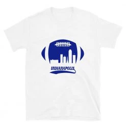Fan Gear Nation Unisex Indianapolis Colts Football Short Sleeve Tee Shirt