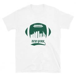 Fan Gear Nation Unisex New York Jets Football Short Sleeve Tee Shirt
