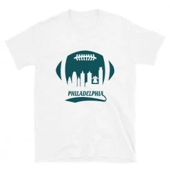 Fan Gear Nation Unisex Philadelphia Eagles Football Short Sleeve Tee Shirt