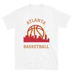 Fan Gear Nation Atlanta Hawks Basketball Short Sleeve Tee Shirt Unisex Cotton