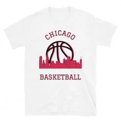 Fan Gear Nation Chicago Bulls Basketball Short Sleeve Tee Shirt Unisex Cotton
