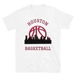 Fan Gear Nation Houston Rockets Basketball Short Sleeve Tee Shirt Unisex Cotton