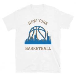 Fan Gear Nation New York Knicks Basketball Short Sleeve Tee Shirt Unisex Cotton