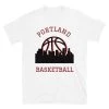 Fan Gear Nation Portland Trailblazers Basketball Short Sleeve Tee Shirt Unisex Cotton