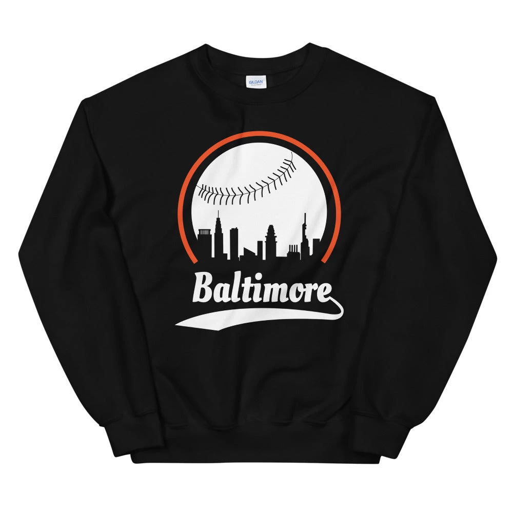 Fan Gear Nation Unisex Baltimore Orioles Baseball Crewneck Sweatshirt 5 Fan Gear Nation Unisex Baltimore Orioles Baseball Crewneck Sweatshirt