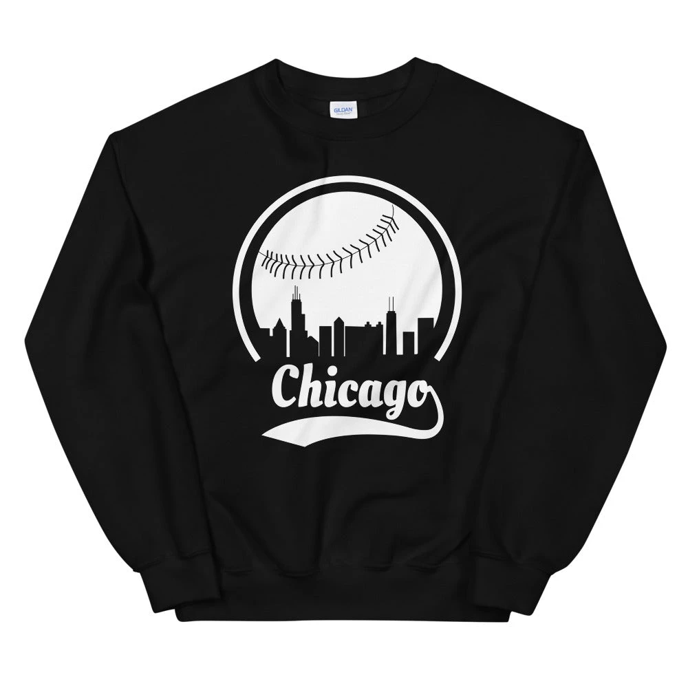 Fan Gear Nation Unisex Chicago White Sox Baseball Crewneck Sweatshirt 3 Fan Gear Nation Unisex Chicago White Sox Baseball Crewneck Sweatshirt