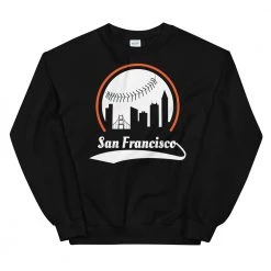 Fan Gear Nation Unisex San Francisco Giants Baseball Crewneck Sweatshirt