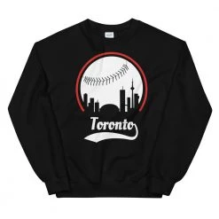 Fan Gear Nation Unisex Toronto Blue Jays Baseball Crewneck Sweatshirt