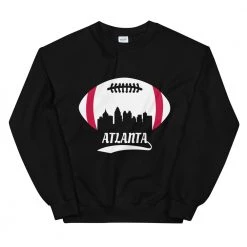 Fan Gear Nation Unisex Atlanta Falcons Football Crew Neck Sweatshirt