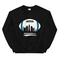 Fan Gear Nation Unisex Jacksonville Jaguars Football Crew Neck Sweatshirt