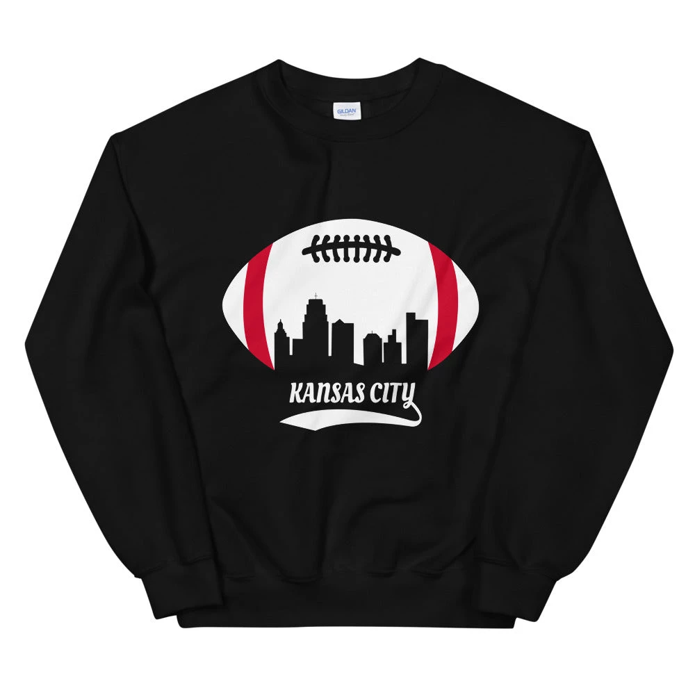 Fan Gear Nation Unisex Kansas City Chiefs Football Crew Neck Sweatshirt 4 Fan Gear Nation Unisex Kansas City Chiefs Football Crew Neck Sweatshirt