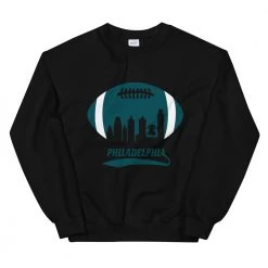 Fan Gear Nation Unisex Philadelphia Eagles Football Crew Neck Sweatshirt