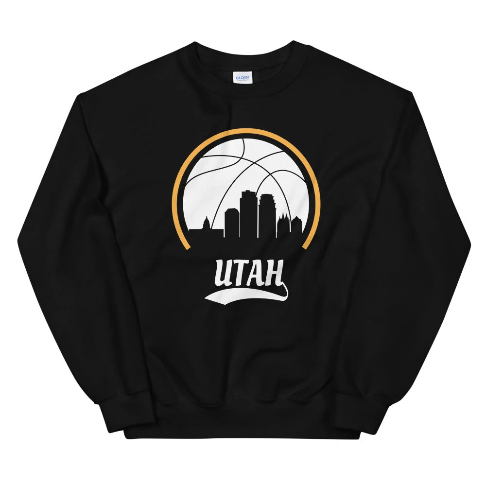 Fan Gear Nation Unisex Utah Jazz Basketball Crew Neck Sweatshirt 4 Fan Gear Nation Unisex Utah Jazz Basketball Crew Neck Sweatshirt