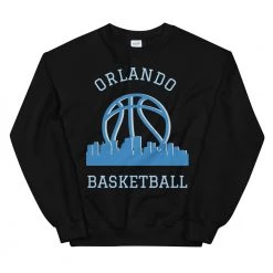 Fan Gear Nation Unisex Orlando Magic Basketball Crew Neck Sweatshirt