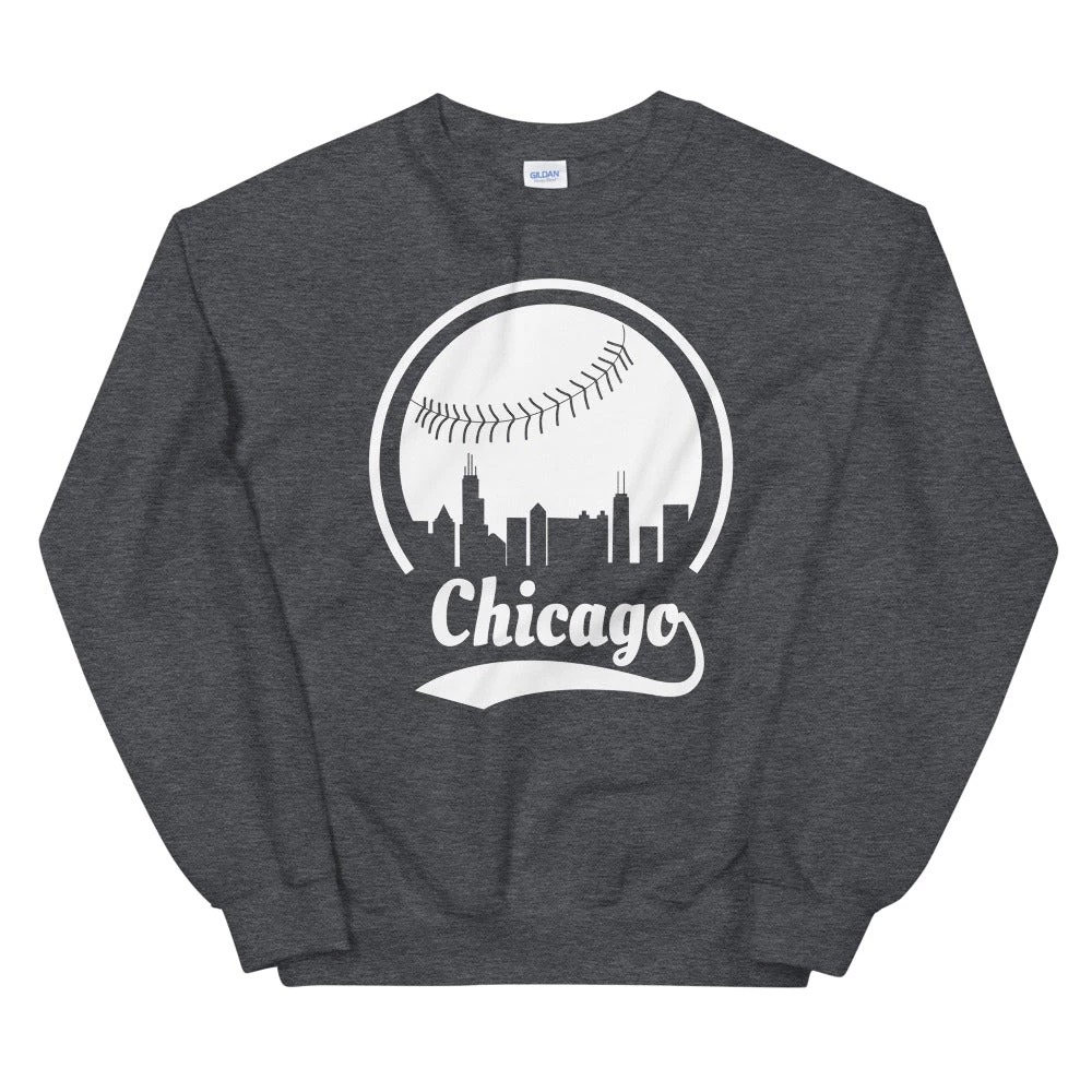 Fan Gear Nation Unisex Chicago White Sox Baseball Crewneck Sweatshirt 6 Fan Gear Nation Unisex Chicago White Sox Baseball Crewneck Sweatshirt