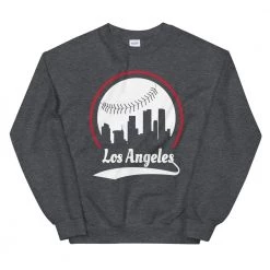 Fan Gear Nation Unisex Los Angeles Angels Baseball Crewneck Sweatshirt 9 Fan Gear Nation Unisex Los Angeles Angels Baseball Crewneck Sweatshirt