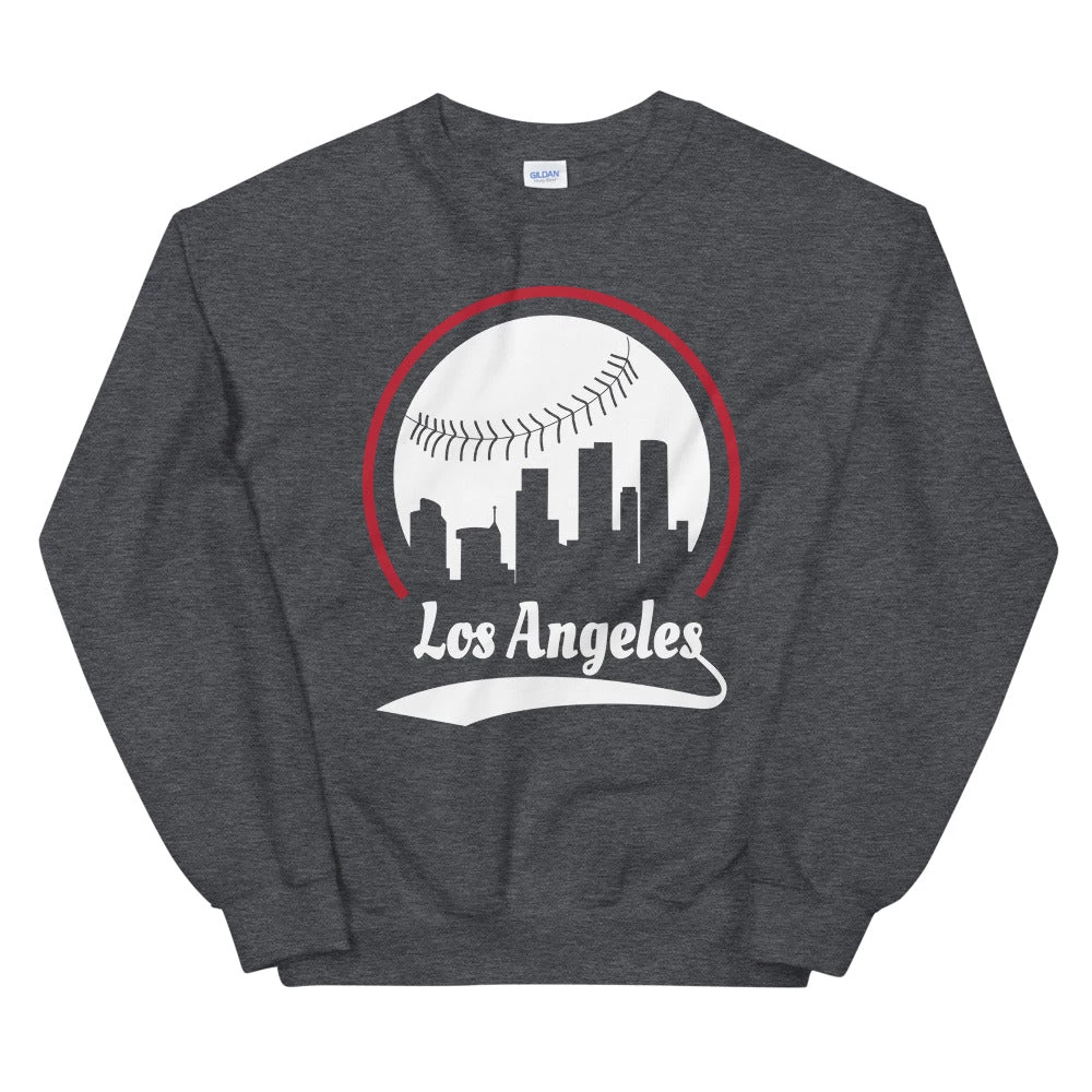 Fan Gear Nation Unisex Los Angeles Angels Baseball Crewneck Sweatshirt 5 Fan Gear Nation Unisex Los Angeles Angels Baseball Crewneck Sweatshirt