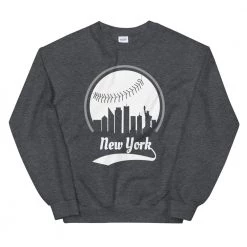 Fan Gear Nation Unisex New York Yankees Baseball Crewneck Sweatshirt 9 Fan Gear Nation Unisex New York Yankees Baseball Crewneck Sweatshirt