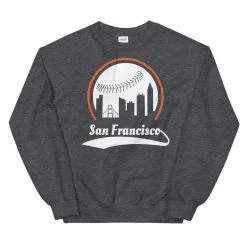 Fan Gear Nation Unisex San Francisco Giants Baseball Crewneck Sweatshirt