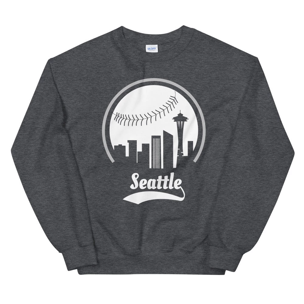 Fan Gear Nation Unisex Seattle Mariners Baseball Crewneck Sweatshirt 5 Fan Gear Nation Unisex Seattle Mariners Baseball Crewneck Sweatshirt