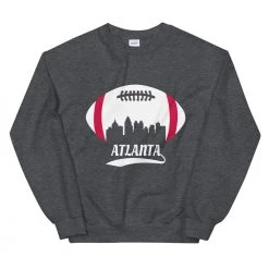 Fan Gear Nation Unisex Atlanta Falcons Football Crew Neck Sweatshirt