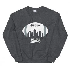 Fan Gear Nation Unisex Dallas Cowboys Football Crew Neck Sweatshirt