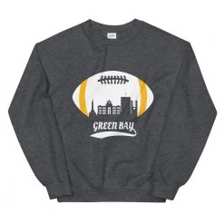 Fan Gear Nation Unisex Green Bay Packers Football Crew Neck Sweatshirt