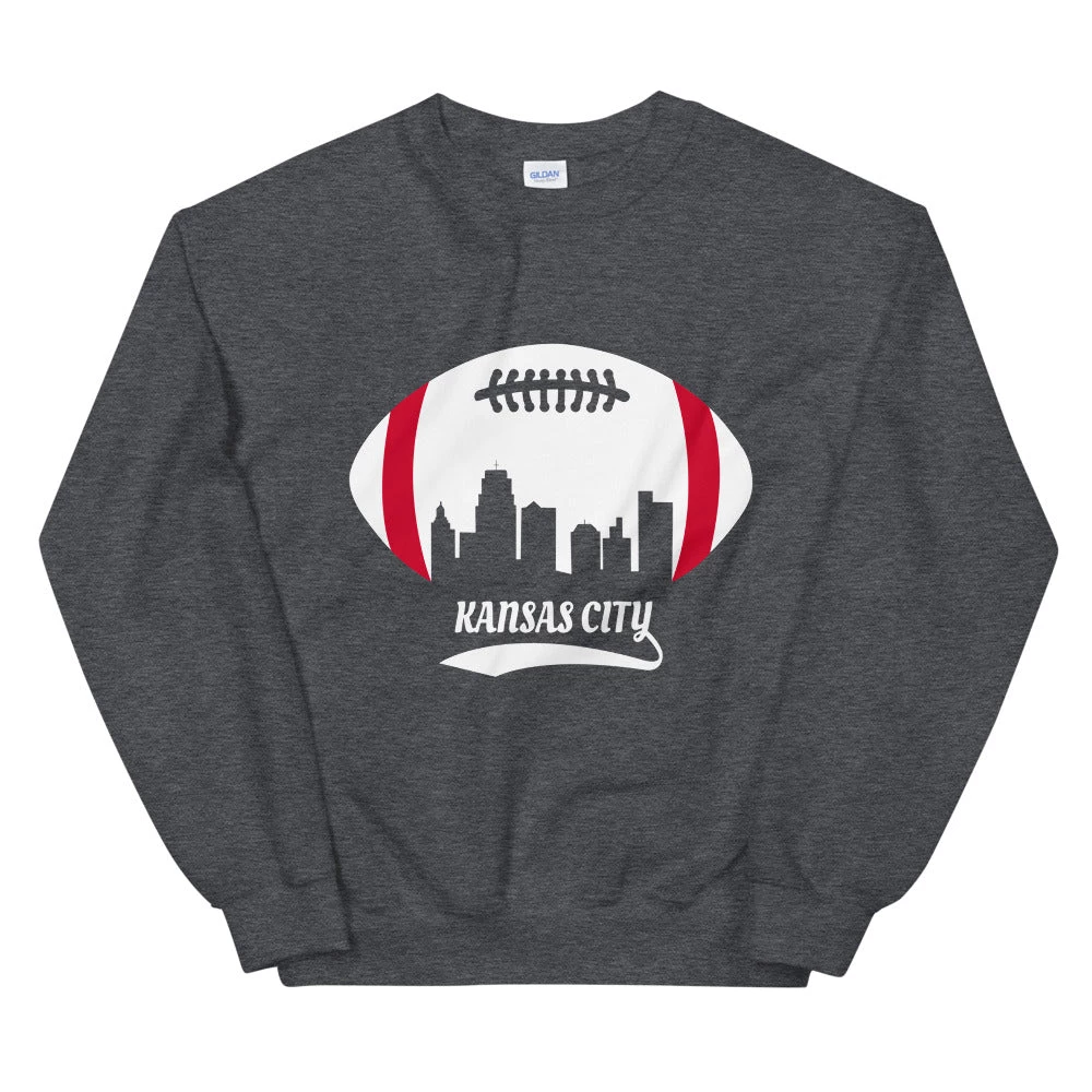 Fan Gear Nation Unisex Kansas City Chiefs Football Crew Neck Sweatshirt 6 Fan Gear Nation Unisex Kansas City Chiefs Football Crew Neck Sweatshirt