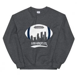 Fan Gear Nation Los Angeles Rams Football Crew Neck Sweatshirt Unisex